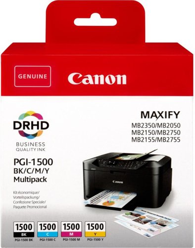 Canon PGI-1500 Black & Colour Inkjet Cartridges 9218B006