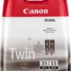 Canon PGI-35BKTWINC Black Inkjet Cartridges 2 Pack 1509B029