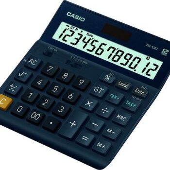 Casio DH-12ET 12 Digit Desktop Calculator Black DH12ET