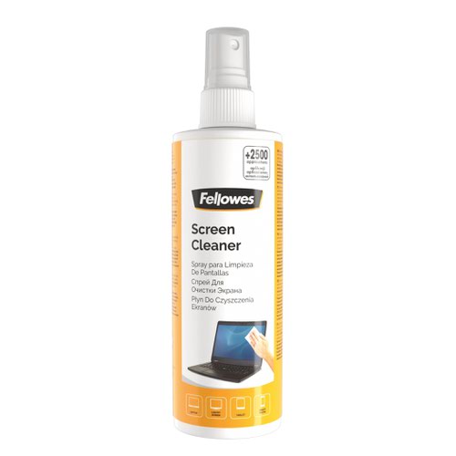 Fellowes Screen Cleaner Pump Spray Single Bottle (250ml) - 99718
