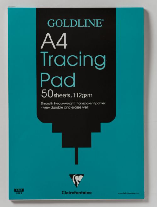 Goldline A4 Tracing Pad 50 Sheets 112gsm | Fast Delivery