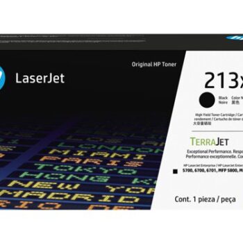 HP 213X High Yield Black Original Laserjet Toner Cartridge W2130X