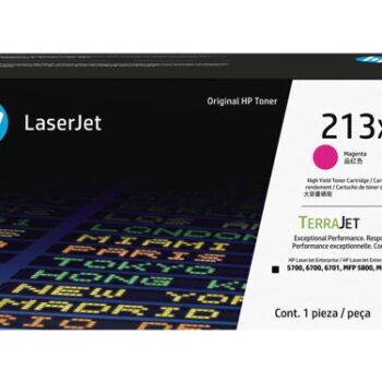 HP 213X High Yield Magenta Original Laserjet Toner Cartridge W2133X