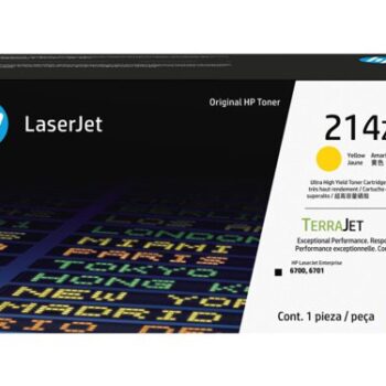 HP 214Z Ultra High Yield Yellow Original Laserjet Toner Cartridge W2142Z