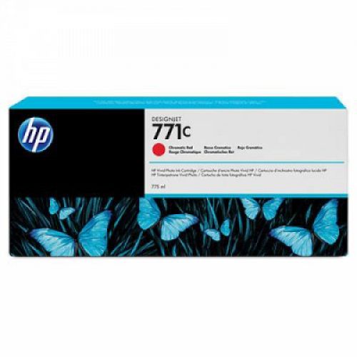 HP 771C Chromatic Red DesignJet Ink Cartridge 775ml B6Y08A