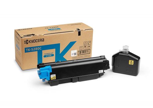 Kyocera TK-5280C Cyan Laser Toner Cartridge 1T02TWCNL0 TK5280C