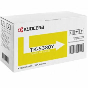 Kyocera TK-5380Y Yellow Laser Toner Cartridge 1T02Z0ANL0 TK5380Y