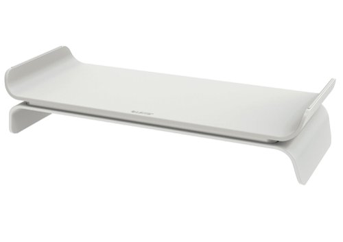 Leitz Ergo Adjustable Monitor Stand Light Grey 65040085