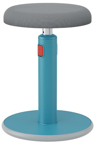 Leitz Ergo Cosy Active Sit Stand Stool Calm Blue 65180061