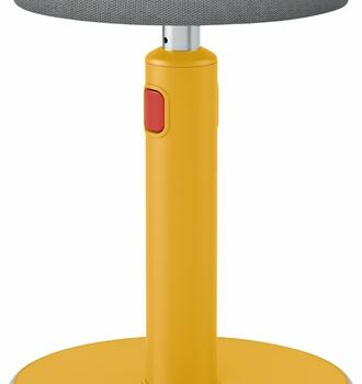 Leitz Ergo Cosy Active Sit Stand Stool Warm Yellow 65180019