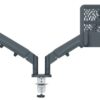 Leitz Ergo Space Saving Dual Monitor & Laptop Arm 65380089