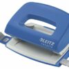 Leitz NeXXt Recycle Mini 2-Hole Punch Blue 10 Sheets 50100035