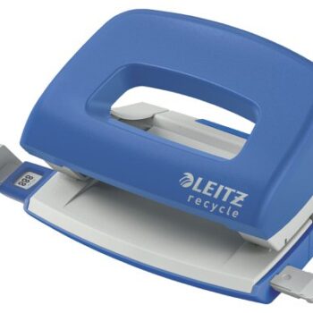 Leitz NeXXt Recycle Mini 2-Hole Punch Blue 10 Sheets 50100035