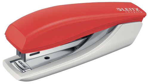 Leitz NeXXt Recycle Mini Stapler Red 10 Sheets 56170025