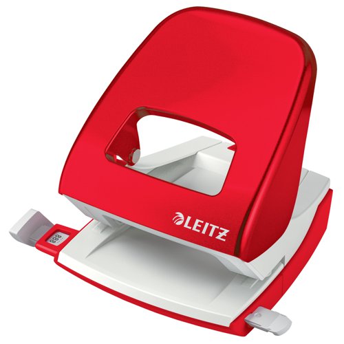 Leitz NeXXt WOW Hole Punch Red 30 Sheets 50081026