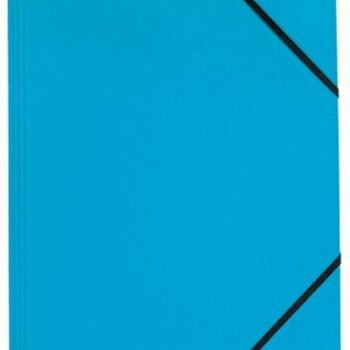Leitz Recycle Card Folder A4 Blue With Elastic Band Closure 39080035