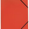 Leitz Recycle Card Folder A4 Red With Elastic Band Closure 9080025