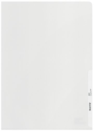 Leitz Recycle Folders A4 140 Micron Pack 25 40013003