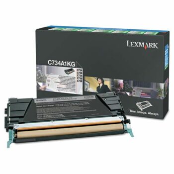 Lexmark Black High Yield Return Program Toner Cartridge C746H1KG