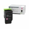 Lexmark Magenta Return Programme Toner Cartridge 78C20M0