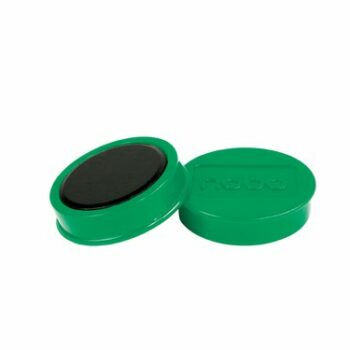 Nobo Whiteboard Magnets 38mm Green Pack 10 1915317