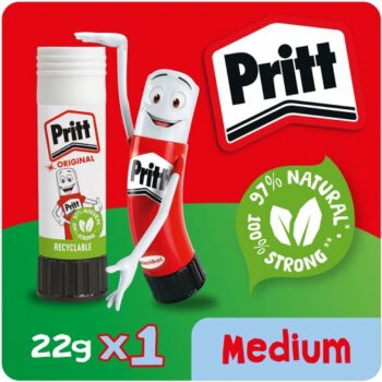 Pritt Original Medium Glue Sticks Value Pack 22g - Pack 12 1456074