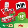 Pritt Original Mini Glue Sticks Value Pack 11g - Pack 25 1564149