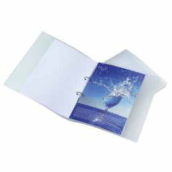 Rapesco ECO 2-Ring Binder A4 Clear 25mm - Pack 10 1045