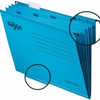 Rexel Classic A4 10 Suspension Files Blue 2115595