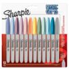Sharpie Permanent Markers Mystic Gem Fine Assorted 2157681 - Pack 12