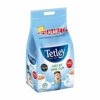 Tetley One Cup Decaffeinated Tea Bags - Pack 440