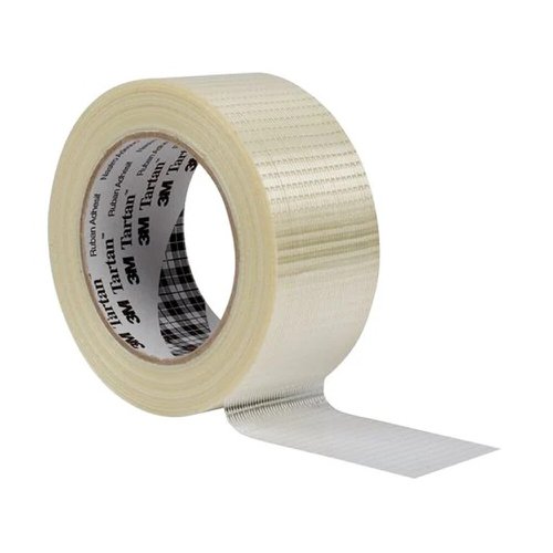 3M Scotch 8954 Tartan Cross-Weave 50mmx50m Filament Tapes Box 18 Rolls