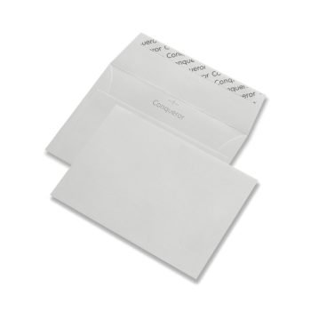 Conqueror Laid Wallet C6 Brilliant White Envelopes Superseal 120gsm Box 500 - Fusion Office UK