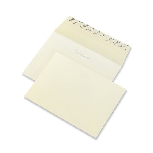 Conqueror Laid Wallet C6 Cream Envelopes Superseal 120gsm Box 500 - Fusion Office UK
