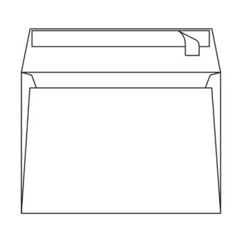 Conqueror Laid Wallet C6 High White Envelopes Superseal 120gsm Box 500 - Fusion Office UK