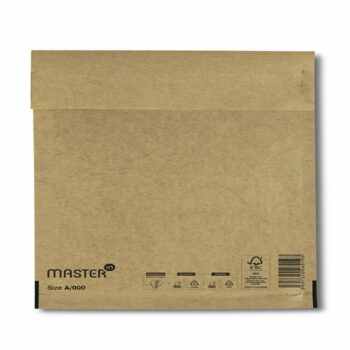 Bubble Mailer A/000 Gold Int 110x160mm Box 200