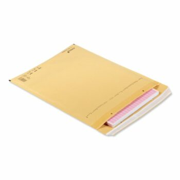 Bubble Mailer K/7 Gold Int 350x470mm Box 50