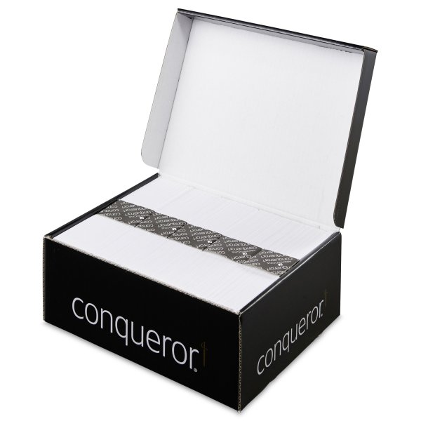 Conqueror Laid Wallet DL High White Envelopes Superseal 120gsm Box 500