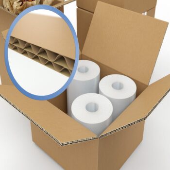 Double Wall Cardboard Boxes 125K/MB/T 0201 12x9x9 305x229x229mm FSC3 Pack 15