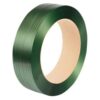Embossed Polyester Strapping Band Green 12x0.85mm 1800m 406mm Core Reel (Res:350kg)