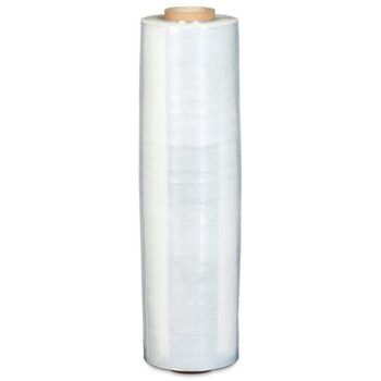 Hand Stretchfilm Blown Clear Wrap 400mmx300m Heavy Duty Standard Core Box 6 Rolls