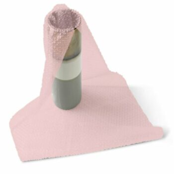 Jiffy Small Bubble Wrap Anti Static 750mmx100m Pack 2 Pink Rolls