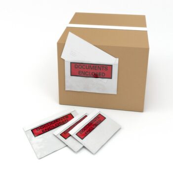 Packing List Envelopes Printed DOCUMENTS ENCLOSED DL 225x122mm Pack 1000