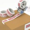 Polyprop Printed FRAGILE Tapes 48mmx66m Acrylic Low Noise Box 36 Rolls