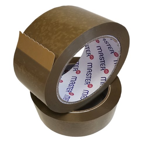 Polyprop Solvent Tapes Buff Brown 48mmx66m 25mic Box 36 Rolls