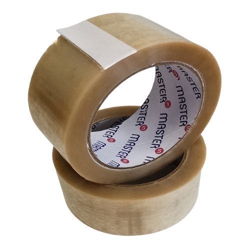Polyprop Solvent Tapes Clear 48mmx990m 25mic Box 6 Rolls