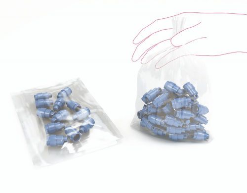 Polythene Clear Flat Bags 20x30 500x750mm Lightweight 25 Microns Box 500