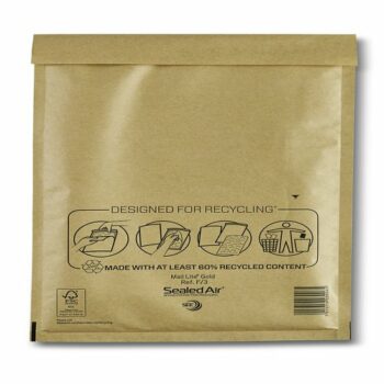 Sealed Air Mail Lite Mailers F/3 Gold Int 220mmx330mm Box 50