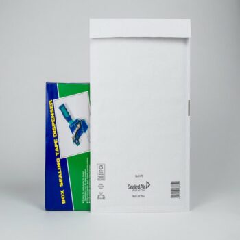 Sealed Air Mail Lite Plus Bubble Envelopes H/5 White Int 270x360mm Box 50