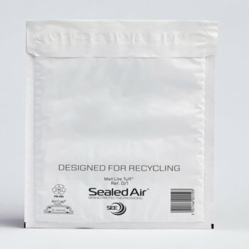 Sealed Air Mail Lite Tuff Bubble Envelopes D/1 White Int 180x260mm Box 100